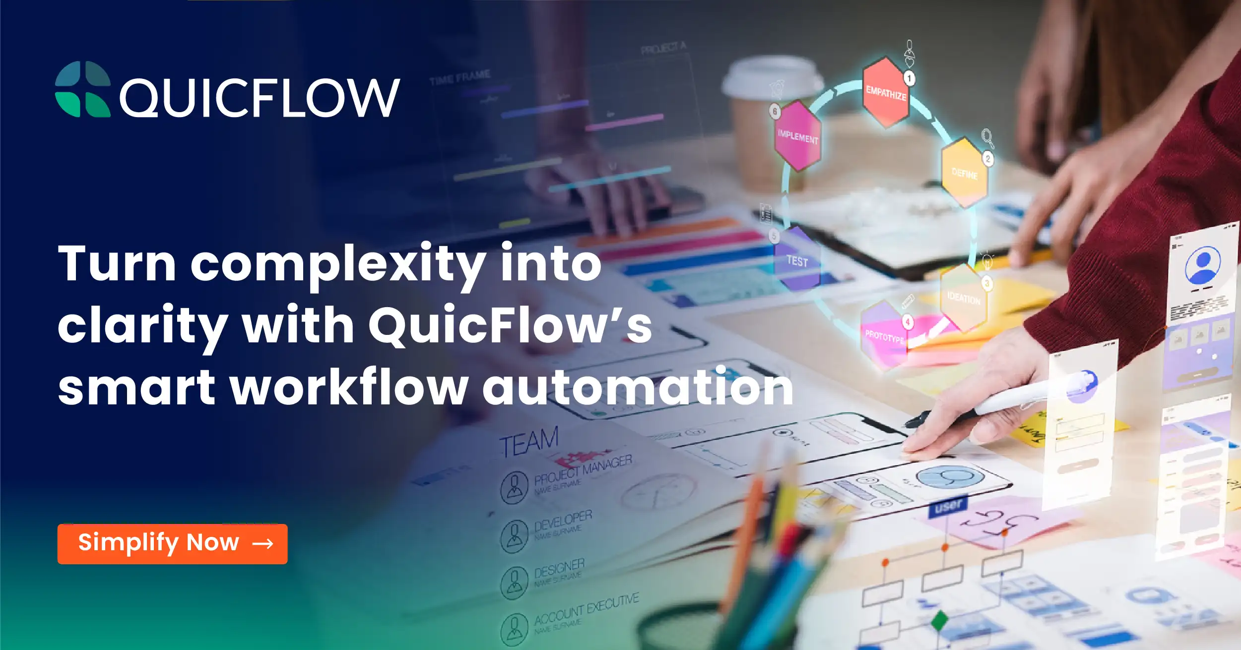 Simplify Workflow Process How Does QuicFlow Simplify Complex Business Workflows?
